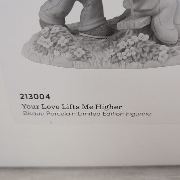 Precious Moments Your Love Lifts Me Higher Limited Edition Figurine 213004 New - Picture 3 of 15